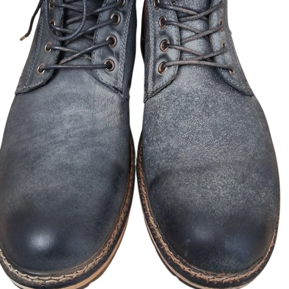ROAN by Bed Stu Mens size 11 Mike Distressed Grunge Leather Chukka Lace-up Boot